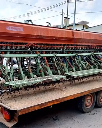 Seminatrice NODET 4Mt con Carrello