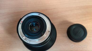 Samyang 14 mm 2.8 attacco Nikon