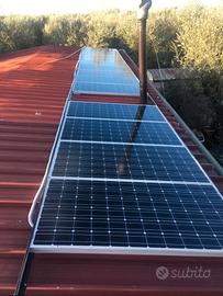 kit isola senza allaccio enel 3 kw batteria 2,4kw