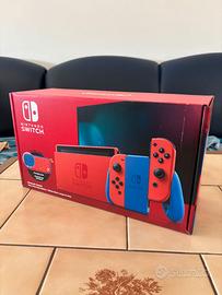 Nintendo Switch Mario Red & Blue 2019 + Scatola