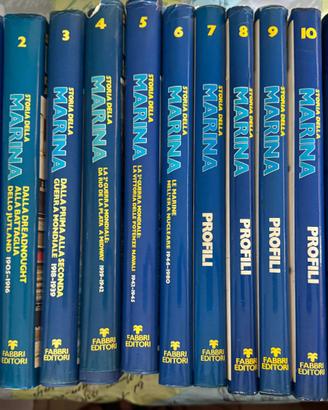 Storia della Marina - Fabbri Editori - completo