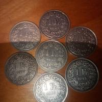 Franchi svizzeri argento 