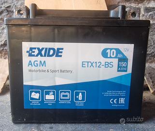 batteria Exide ETX12-BS (12V, 10Ah, 150A EN) moto