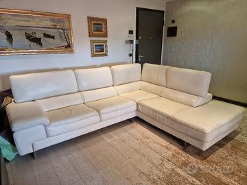 Divano in pelle Chateau d'Ax 