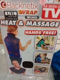 mantella riscaldante e massaggiante 