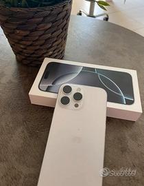 Iphone 16 pro max 256gb LEGGERE