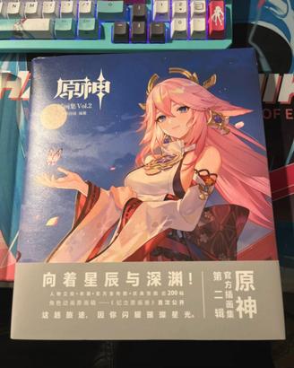 Artbook + sketch Genshin impact vol.2 chinese