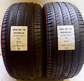 2 GOMME 255 50 19 MICHELIN A1635