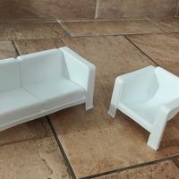 Set soggiorno Barbie Mattel vintage anni '80