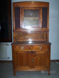 Credenza anni 1930 da restaurare in legno massello