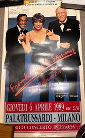 POSTER LIZA MINNELLI FRANK SINATRA SAMMY DAVIS JR