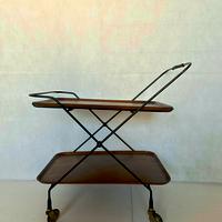 Carrello/tavolino pieghevole vintage di ISA
