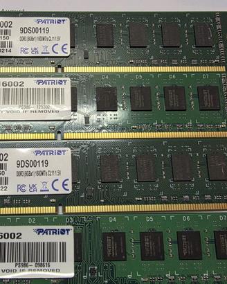 Patriot DDR3 8gbx 4     32gb