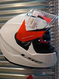 Casco integrale LS2 Stream FF320 bianco tg.XXL