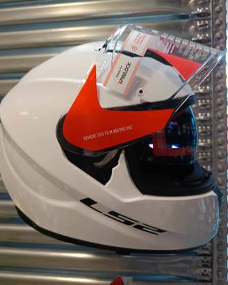 Casco integrale LS2 Stream FF320 bianco tg.XXL