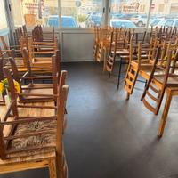 Tavoli e sedie pub pizzeria