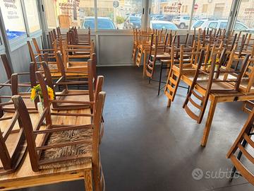 Tavoli e sedie pub pizzeria