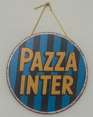 PAZZA INTER AMALA TARGA VINTAGE I