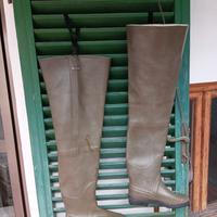 Stivali a coscia Aigle gomma