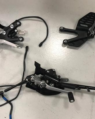 Pedane originali Yamaha R6 2017 - 2025 e cambio