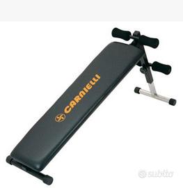 panca carnielli gymfit addominali nuova