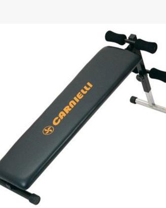 panca carnielli gymfit addominali nuova