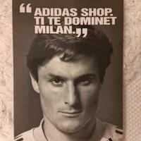 Cartolina Inter Javier Zanetti per Adidas