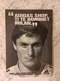Cartolina Inter Javier Zanetti per Adidas