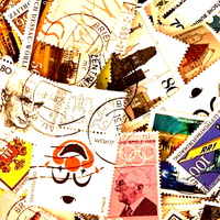 francobolli tematici commemorativi germania 1 KG