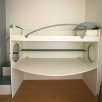 Letto a soppalco salvaspazio