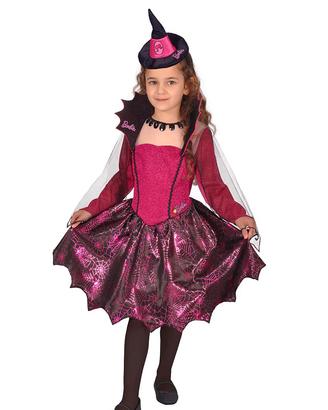 Costume halloween bambina Barbie streghetta