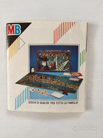 Catalogo MB Giochi pieghevole anni 80