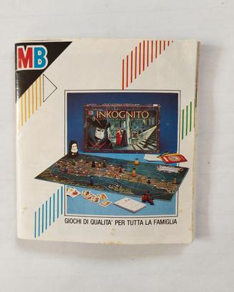Catalogo MB Giochi pieghevole anni 80