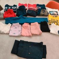 Lotto abbigliamento bimbo & donna