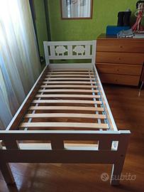 Letto Kritter bianco 