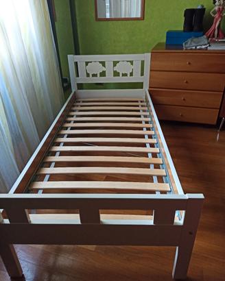 Letto Kritter bianco 