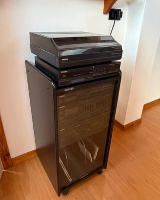 impianto Hi-Fi Philips vintage
