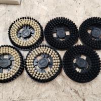 set 6 spazzole worwerk folletto lucidatrice