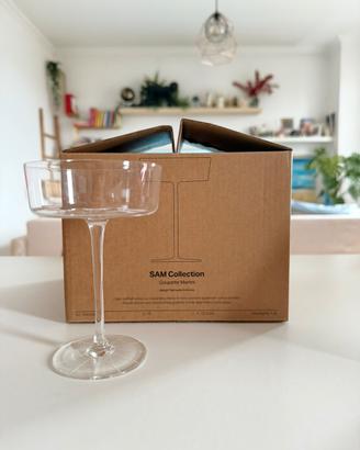 Bicchieri SAM Collection coupette martini