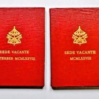 CITTA' DEL VATICANO
SEDE VACANTE 1978

Coppia di m