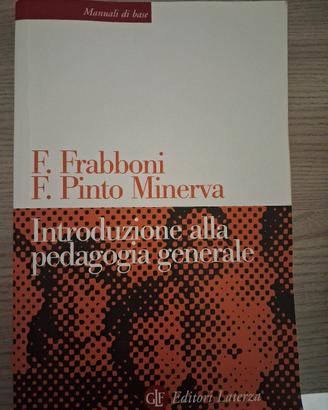 Introduzione alla pedagogia generale 