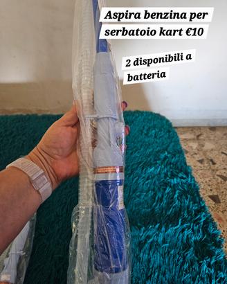 pompe aspira benzina a batteria. 