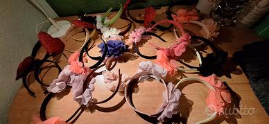 lotto/stock 24 cerchietti bambina