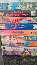 VHS CARTONI ORIGINALI 