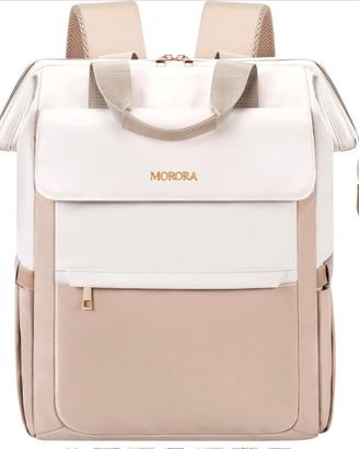 Zaino Donna Beige 30L Porta PC 15,6"