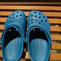 Crocs verde e azzurro 33/34