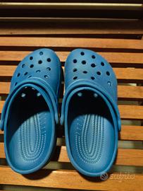 Crocs verde e azzurro 33/34