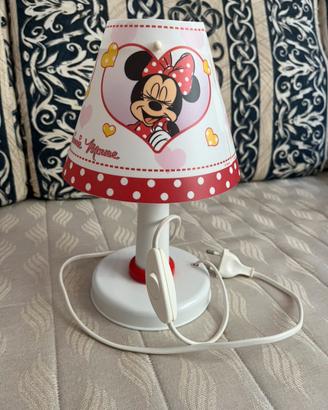 Lampada da comodino bambina Disney