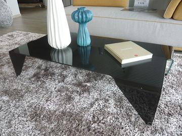 Tavolino da salotto in cristallo