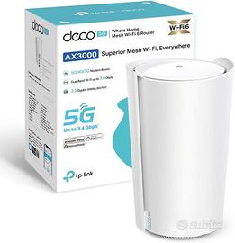  TP-Link Deco X3000-5G Router 5G con Sim Mesh WiFi